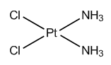 Structure of cisplatin