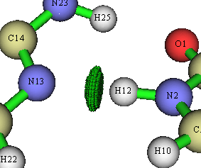 Another view of the labelled domains of the RDG isosurfaces
