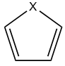 Structure of the five-membered ring used in the illustration