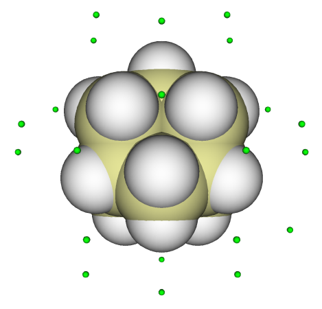 The 27 minima of the van der Waals potential around adamantane